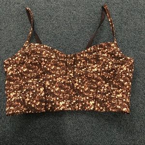 Lululemon sequin print sports bra